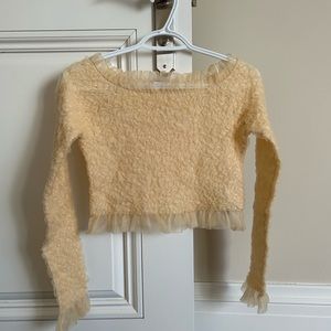 New Zara Cropped Top